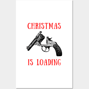 Christmas is loading Posters and Art